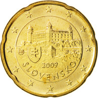 Slovaquie, 20 Euro Cent, 2009, FDC, Laiton, KM:99 - Slovakia