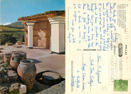 Knossos,  Crete, Greece Postcard Posted 1976 Stamp - Grecia