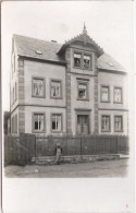 OBERFROHNA Limbach Erzgebirge Einzelhaus Nr33 Original Fotokarte Belebt 1.8.1913 Gelaufen - Limbach-Oberfrohna