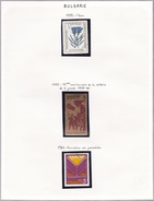 Bulgarie - Collection Vendue Page Par Page - Timbres Neufs *(avec Charnière) / Oblitérés- Qualité B/TB - Oblitérés