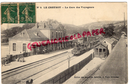 71 - LE CREUSOT - LA GARE DES VOYAGEURS - Le Creusot