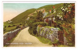 RB 1131 - Postcard - Cottages & Fish Mountain From Meliden Village Denbighshire Wales - Denbighshire