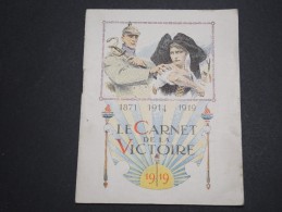 Delcampe - FRANCE - Le Carnet De La Victoire En 1919  , Souvenir Patriotique - A Voir - L 5931 - Sammlungen