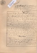 Delcampe - VP6586 - SAINTE LIVRADE - Acte De 1890 - Donation Entre époux GRASSI  De ALLEZ ET CAZENEUVE - Manuscrits