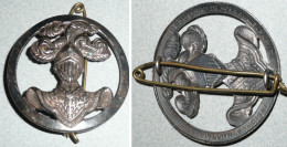 Rare Insigne De Béret Calot Arme Blindé Cavalerie, Militaire Militaria, Drago - France