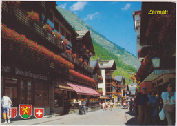 SUISSE,HELVETIA,SWISS,SWITZERLAND,SVIZZERA,SCHWEIZ,ZERMATT ,VALAIS,banque - Zermatt