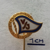 Badge (Pin) ZN004127 - Rowing Federation Yugoslavia (Veslacki Savez Jugoslavije) VSJ - Rudersport