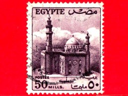 EGITTO - Usato - 1953 - Il Caito, Moschea Del Sultano Hussein - 50 - Oblitérés