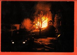 PRA-31 Incendie Du Temple De Céligny Le 20 Janvier 1991  Non Circulé - Céligny