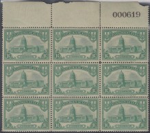 1929-69 CUBA REPUBLICA. 1929. Ed.234. 1c CAPITOLIO NACIONAL. CAPITOL. BLOCK 9 ORIGINAL GUM. - Unused Stamps