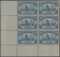 1929-73 CUBA REPUBLICA. 1929. Ed.235. 5c CAPITOLIO NACIONAL. CAPITOL. BLOCK 6 ORIGINAL GUM. - Neufs