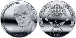 PORTUGAL  2.013 2013  SC/UNC    2,5€ Cu Ni "JOSE SARAMAGO"  T-DL-10.476 - Portugal