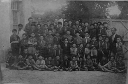 Carte Photo : Groupe De Scouts - Blainville Sur Mer