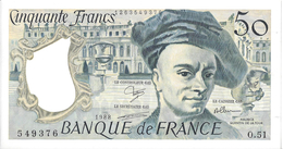 FRANCE - 50 Francs Quentin De La Tour 1988 - 50 F 1976-1992 ''quentin De La Tour''