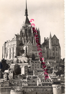 50 - LE MONT SAINT MICHEL - L' EGLISE ABBATIALE ET LA MERVEILLE -1960 - Le Mont Saint Michel