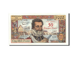 Billet, France, 50 Nouveaux Francs On 5000 Francs, 1955-1959 Overprinted With - 1955-1959 Surchargés En Nouveaux Francs