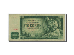 Billet, Tchécoslovaquie, 100 Korun, 1961, KM:91b, B+ - Cecoslovacchia