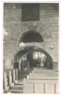 RB 1132 - Real Photo Postcard - Interior Of Barton Church - Where? Cambridgeshire? - Otros & Sin Clasificación