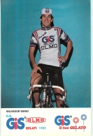 Ennio SALVADOR . 2 Scans. Cyclisme. Gis Olmo 1982 - Cycling