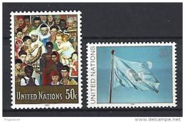 UNITED NATIONS 1991   NEW YORK  - YVERT 595-596 - Altri & Non Classificati