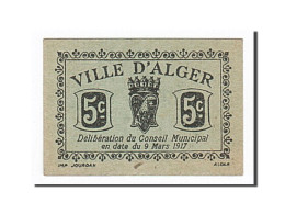 Billet, Algeria, 5 Centimes, 1917, 1917-03-09, SPL - Algeria