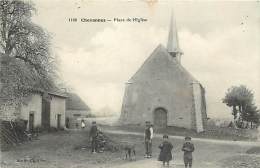 -ref-N 901 - Yonne -  Chevannes - Place De L Eglise - Carte Bon Etat - - Chevannes