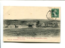 CP - AUMONT    (48) VUE DU MIDI COTE GENDARMERIE ET CENTRE - Aumont Aubrac