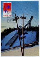 Norway / Maximum Card / Winter Sports - Cartoline Maximum