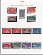 Italie - Collection Vendue Page Par Page - Timbres Oblitérés / Neufs * (avec Charnière) - Qualité B/TB - Gebraucht