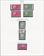 Italie - Collection Vendue Page Par Page - Timbres Oblitérés / Neufs * (avec Charnière) - Qualité B/TB - 1946-60: Usati