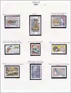 Italie - Collection Vendue Page Par Page - Timbres Neufs ** - 1981-90: Neufs