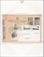 Italie - Collection Vendue Page Par Page - Lettre - 1981-90: Marcophilia