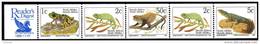 South Africa - 1995 6th Definitive Endangered Fauna Readers Digest Blue Label Strip (**) # SG 804bb , Mi WZ6 - Ungebraucht