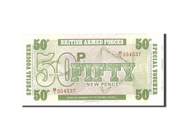 Billet, Grande-Bretagne, 50 New Pence, 1972, Undated, KM:M49, NEUF - Fuerzas Armadas Británicas & Recibos Especiales