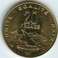 Djibouti 20 Francs 2007 UNC KM 24 - Gibuti