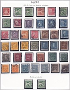 Suède - Collection Vendue Page Par Page - Timbres Oblitérés/ Neufs */** (avec Et Sans Charnière) - Qualité B/TB - Gebruikt