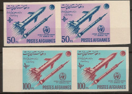 AFGHANISTAN   1962, Meteorology Day , Imperforated  (duo) - Climate & Meteorology