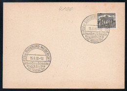 8459 - Alte Postkarte - Sonderstempel - Duisburg Meiderich 1950 - Macchine Per Obliterare (EMA)