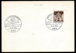 8461 - Alte Postkarte - Sonderstempel - Wattenscheid 1969 - Frankeermachines (EMA)