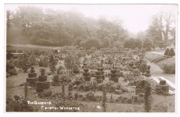 RB 1133 - Real Photo Postcard - Compton Wynyates Gardens Nr Stratford-on-Avon Warwickshire - Stratford Upon Avon