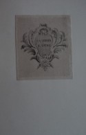 Ex-libris  Typographique, XIXème - L. GIDEL - Exlibris