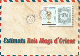 Lettre Aux Rois Mages D'Orient, Depuis L'Andorre - Covers & Documents