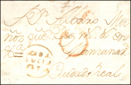 D.P. 24. 1798. Carta De Villa Del Río A Ciudad Real. Marca "ANDA/LUCIA/ ALTA" (P.E. 1) En Tinta De Escribir.... - ...-1850 Prephilately