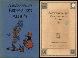 Schwanberger Briefmarken Album. Mundial. Siglo XIX. Ex Colección Graus. Peso= 200 Gramos. - Autres & Non Classés