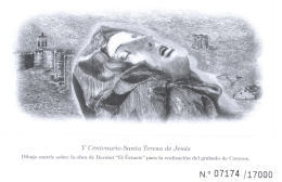 Grabado "V Centenario Santa Teresa De Jesús", Año 2015. Tiraje 17.000 Ejemplares. Ejemplar Adjunto Al... - Other & Unclassified