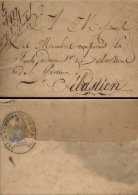 1809. Carta Dirigida A San Sebastián. Al Dorso Marca "ALISSE COMMISSAIRE DES GUERRES / EMPIRE / FRANCAIS".... - War Stamps