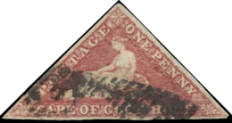 CABO BUENA ESPERANZA. Ø 3. Sin Filigrana. Buenos Márgenes. Cat. 275 €. Peso= 15 Gramos. - Cape Of Good Hope (1853-1904)