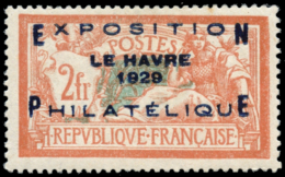 FRANCIA. * 257A. Exposición Filatélica. Lujo. Cat. 875 €. Peso= 15 Gramos. - Other & Unclassified