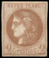 FRANCIA. * 42B. 2 Cts. Márgenes Completos. Bonito. Cat. 330 €. Peso= 15 Gramos. - Other & Unclassified
