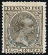 FERNANDO PÓO. * 29. Centraje Normal. Cat. 220 €. Peso= 15 Gramos. - Fernando Po